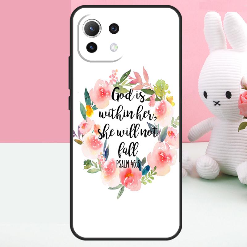 Bible Qutoes Verse Belief God Jesus Case For Xiaomi 17 Pro Max 14 15 Ultra 13T 14T 15T POCO X7 Pro X5 X6 F5 F6 F7 F8 Ultra Funda