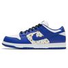 Supreme X Dunk Low OG SB QS Hyper Royal Unisex Sneakers Blue White Metallic-Gold DH3228-100
