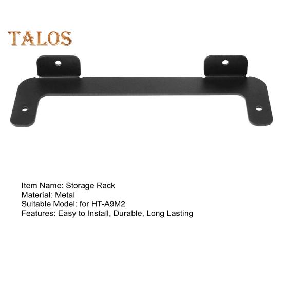 Кронштейн для крепления динамика на стену, компактная металлическая стойка для хранения, прочная несущая способность, простая установка, настенная подставка, металлический держатель для HT-A9M2