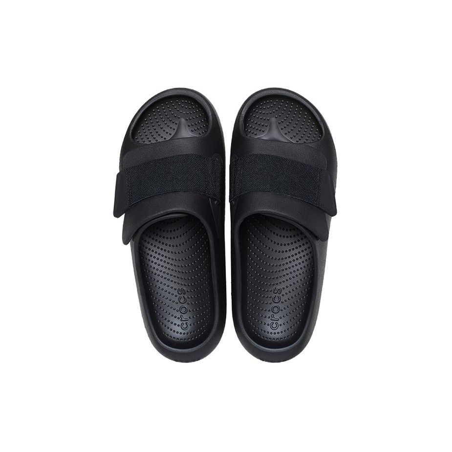 Crocs Мягкие Люксовые Шлепанцы для Восстановления Черные Унисекс 209413-001