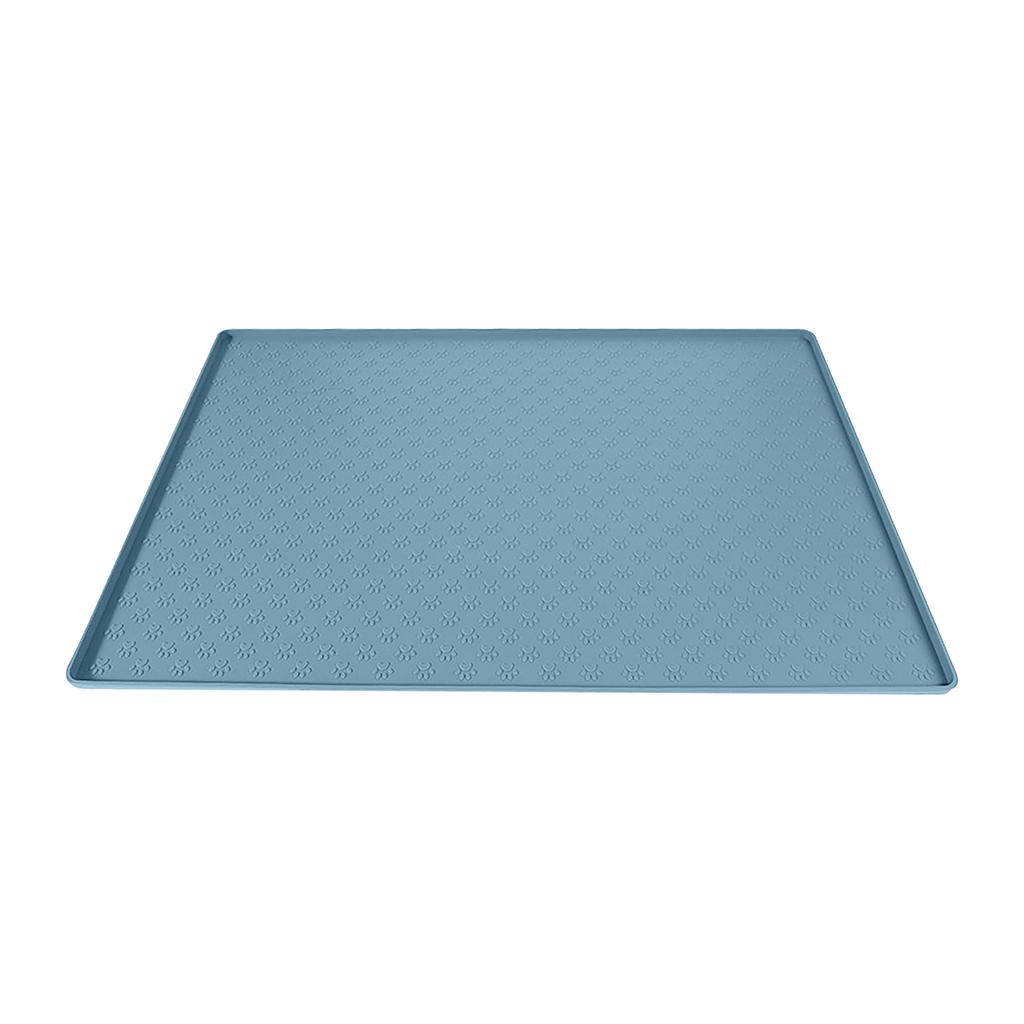 Силиконовый водонепроницаемый коврик для домашних животных с бортиками.