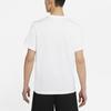 Nike Футболка с сезонным логотипом, баскетбольная футболка с коротким рукавом и принтом, мужские топы, белые DD0780-100