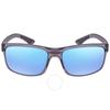 Солнцезащитные очки Maui Jim Pokowai Arch Blue Hawaii Rectangular для мужчин B439 11m 58