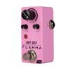 FLAMMA FC20 Distortion Pedal for Electric Distortion Effect with Adjustable Control and True Pink Guitar, High-Gain Mid-Frequency Bypass,
