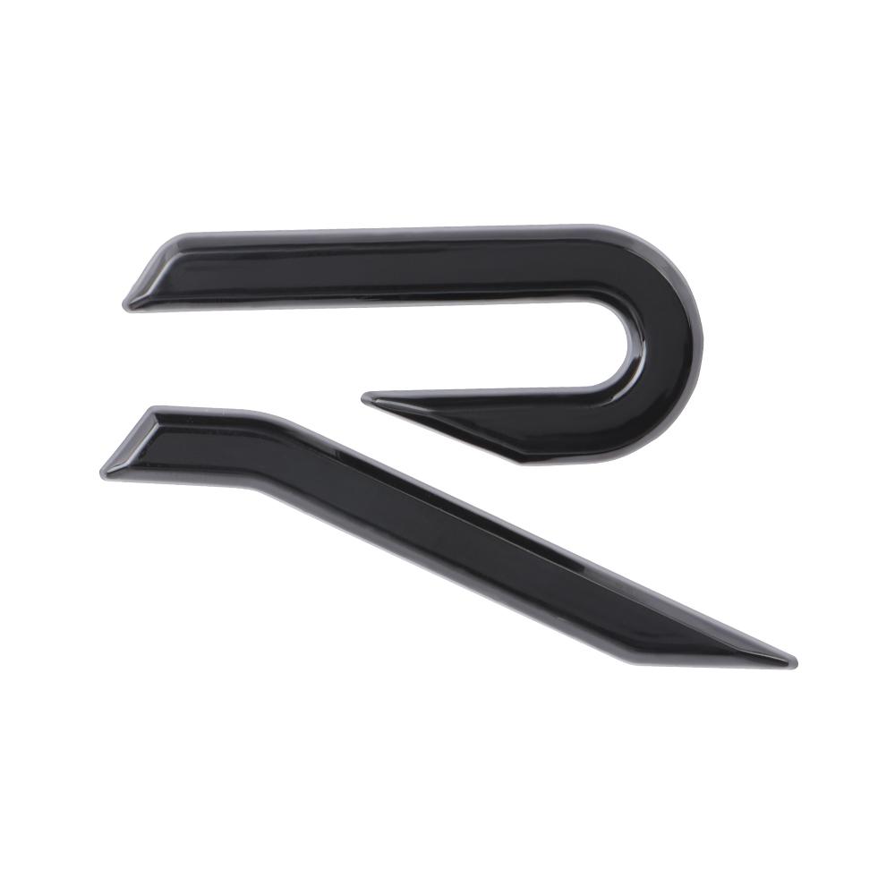 AABIR1 Car Emblem Side Body Tail Trunk Decoration ABS Stickers For Volkswagen VW New R Golf Tiguan Blue Motion Passat Polo Jetta Beetle