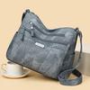 Soft Leather Large Capacity Crossbody Bag for Women 2024 New Trendy and Fashionable Middle-aged and Elderly Women's Bag, Mother's Shoulder Bag