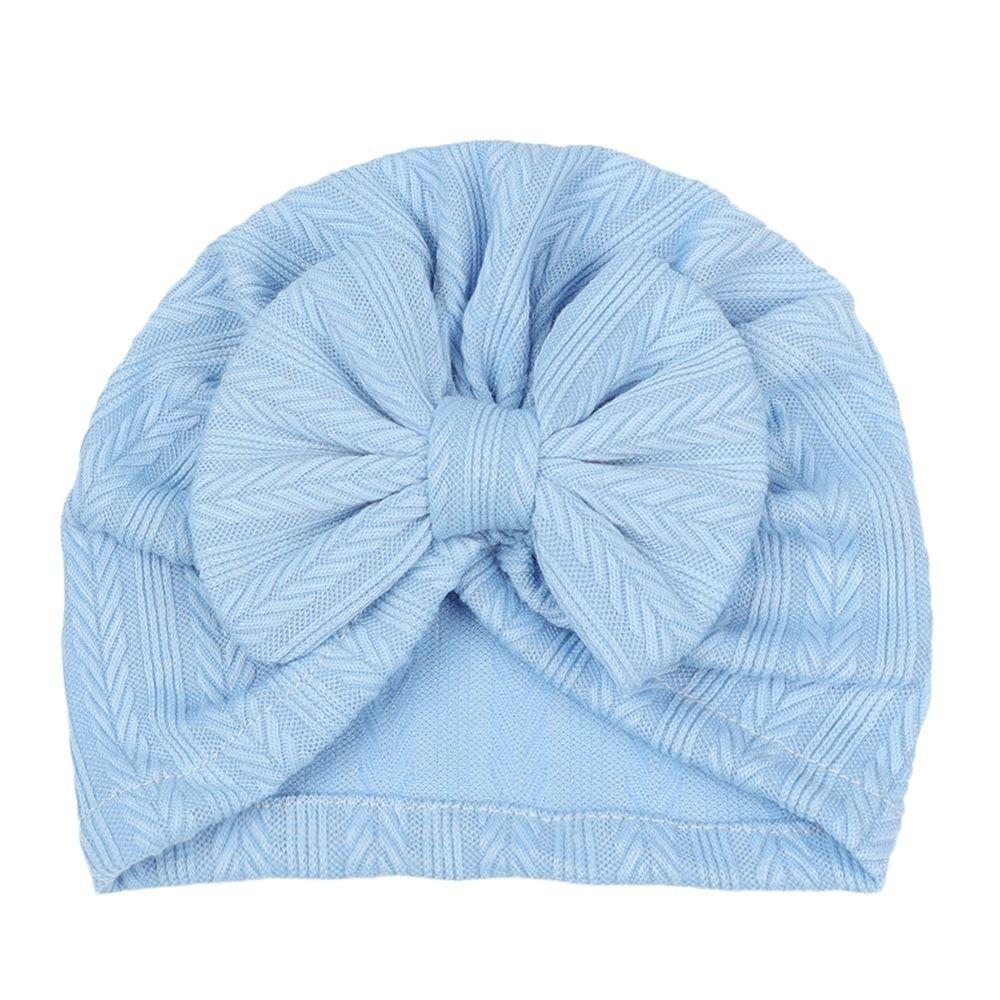 Малыш Большой Бант Новорожденный Младенец Повязки на Голову Детская Шапка Детские Повязки на Голову Шапка-Тюрбан