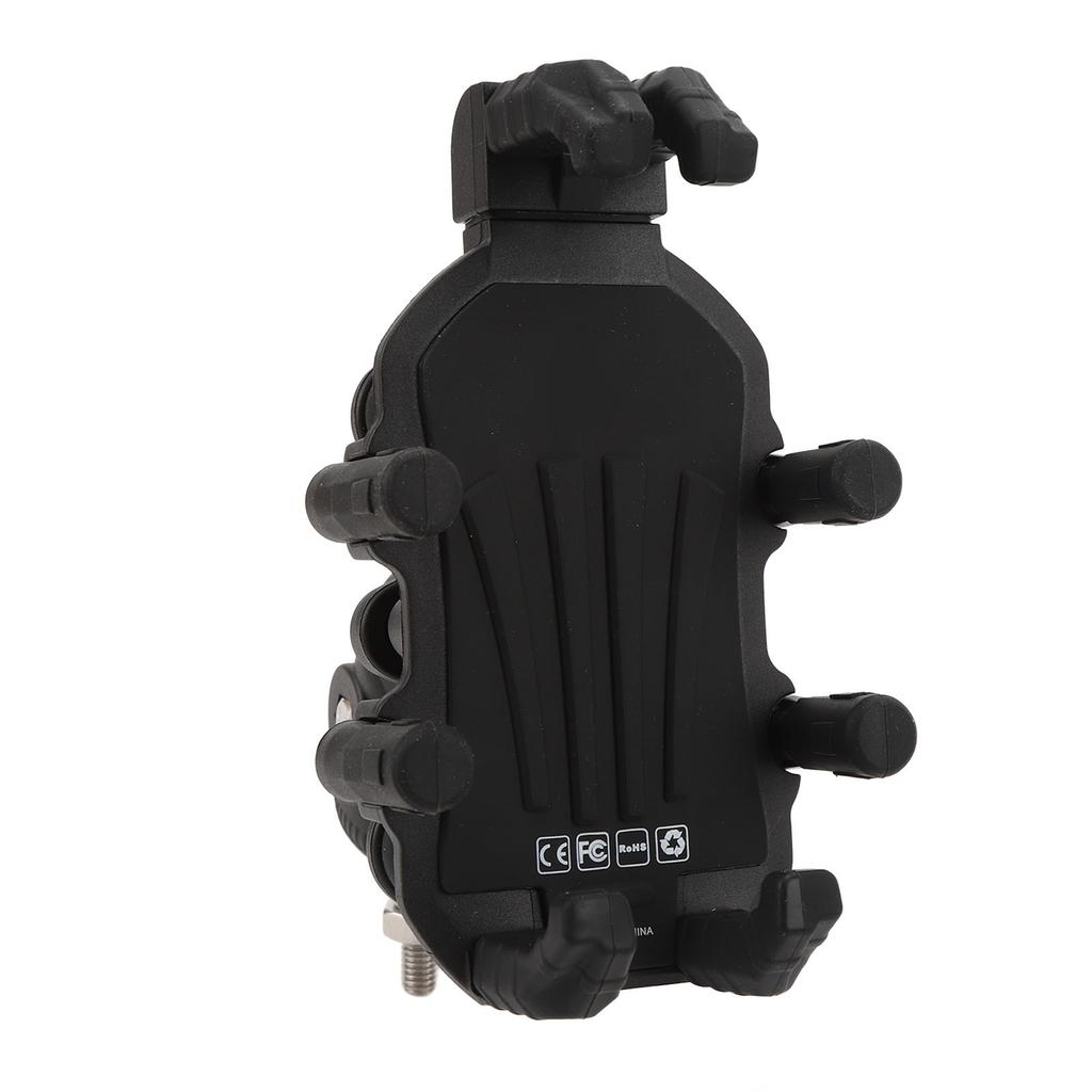 Крепление для телефона на вилку мотоцикла с гасителем вибрации, высокоскоростное, надежное, регулируемое крепление для