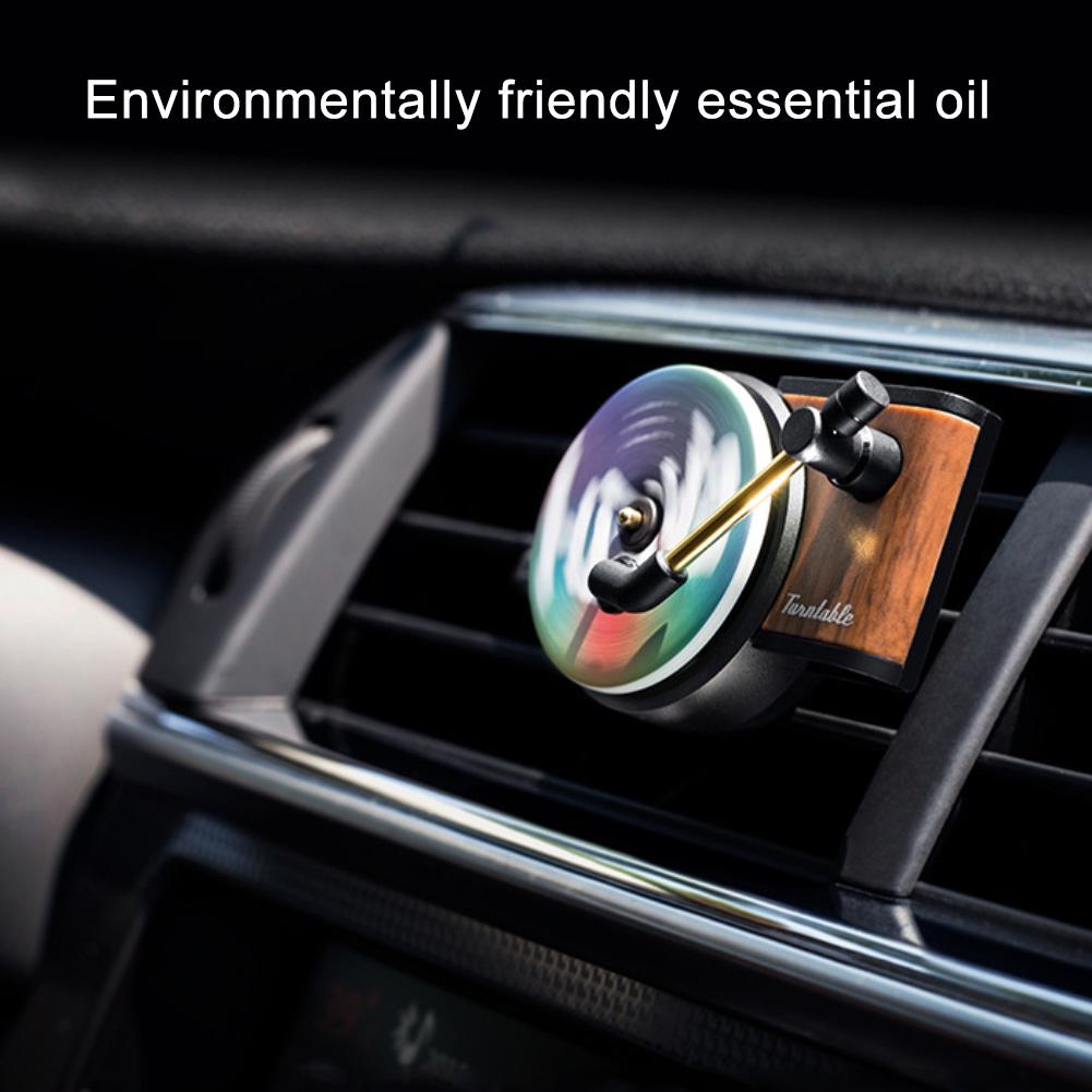 Автомобильный освежитель воздуха, парфюмерный проигрыватель, автомобильный зажим для духов, виниловый фонограф, вентиляционное отверстие, зажим для ароматерапии, запах