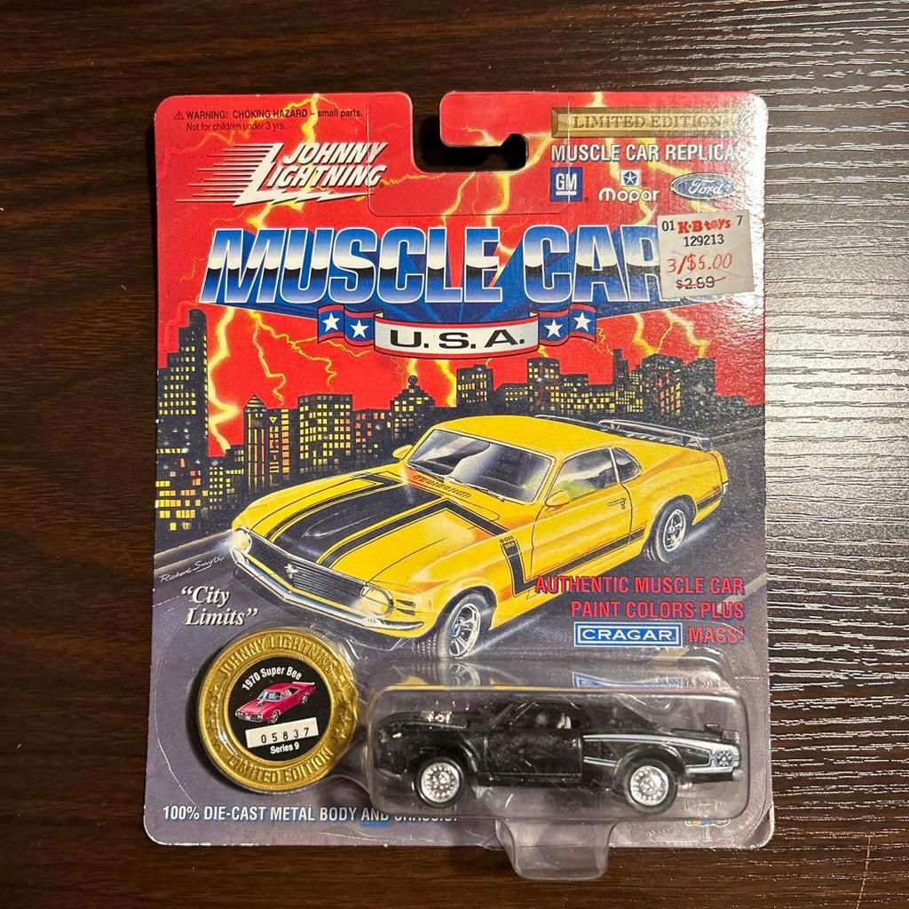 Johnny Lightning Muscle Car Ограниченная серия Мини-автомобиль