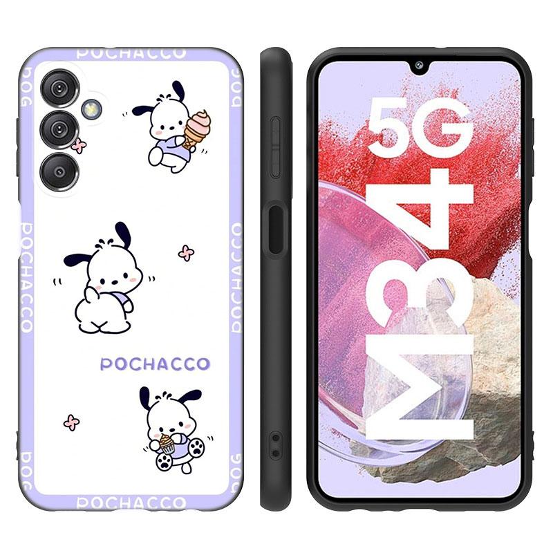 Чехол для телефона Kuromi Melody для Samsung Note 10 Lite 20 Ultra M04 M13 M32 4G M14 M33 M34 M42 M52 M53 M54 M55 5G M11 M12 M21 M31 M51