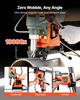 VEVOR Magnetic Drill Press, 1400 W, 50 mm Boring Diameter, 0-850 RPM Speed, Reversible Direction, Mag Drill Press with 6 Core Bits