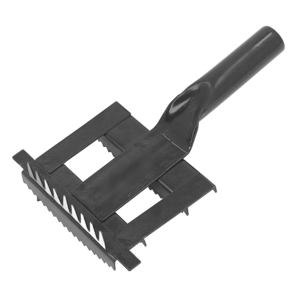 Livestock Shedding Comb Itch Relief Metal Cow Hair Brush Grooming Tools with Soft Hand Grip for