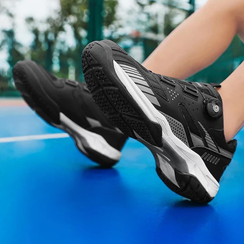 Новая пара бадминтонных кроссовок высокого качества, износостойкая, профессиональная, с пластиковым покрытием, жесткая подошва из говяжьего фарша, спортивная обувь для тренировок