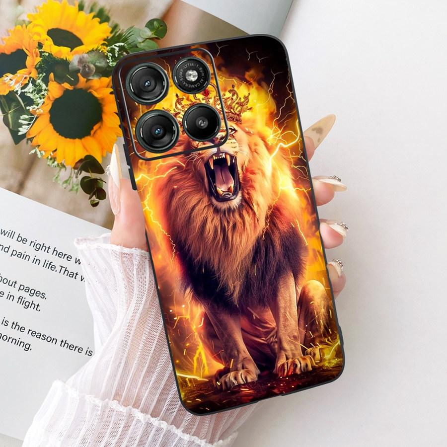 Casing For Motorola Moto G67 Power Aesthetic Cartoons Soft silicone Phone Case Back Cover for MotoG57 Power G 67 Power TPU Shell