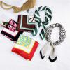Fashion Decoration Scarf Hairband Tie Hair 70 Small Square Scarf Silk Scarf Women'S Spring And Autumn Versatile Small Scarf Professional Scarf