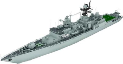 Youfen Модель 1/700 Фрегат российского флота класса «Неустрашимый» (Тип 11540) Набор 3D-принтера Offshore Model YFSTD2570071 (Корабль)