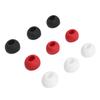 1 пара силиконовых насадок для ушей, предотвращающих выпадение, мягкие сменные вкладыши, заглушки, чехол