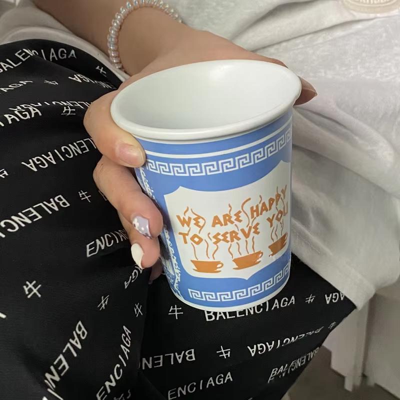 Керамическая чашка для кофе NY Cup объемом 90/280 мл Мы с радостью предоставим вам любимое кафе Нью-Йорка для домашнего использования, подарочные сувениры для напитков