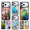 Pets 1 Budgies mobile phone case Compatible with IPhone 17 16 15 14 13 12 11Pro Max 17 Air cover