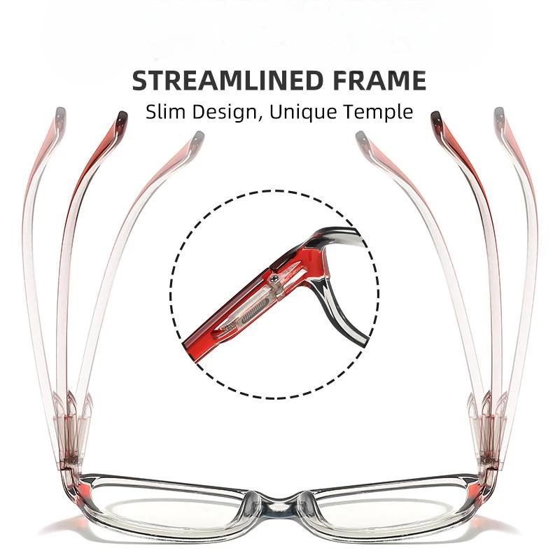 Прогрессивные мультифокальные очки для пресбиопии Ультралегкие мужские и женские очки с защитой от синего света Высококачественные очки для пресбиопии