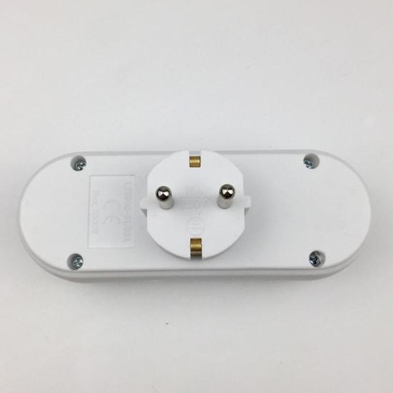 Адаптер розетки Вилки Преобразователь мощности Компактный Портативный 250 В/16 А Вход