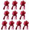 10Pcs Pull Bow Ribbon Romantic Car Pull Bows Hand-pulled Ribbon for Gift Packing Weddings Parties Decoration