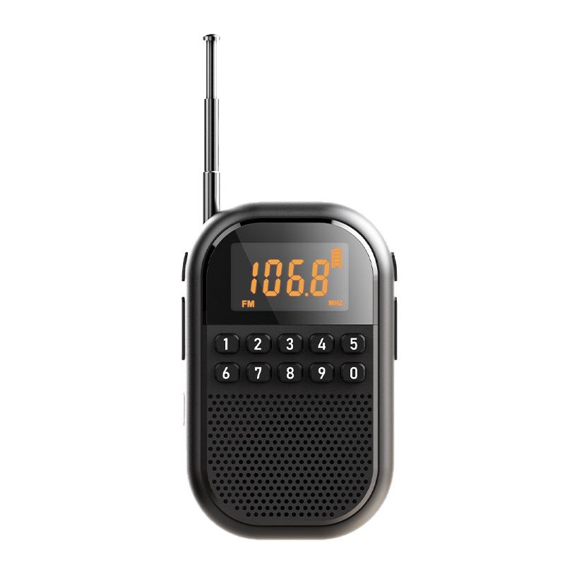 Мини Bluetooth FM/AM Радио с Перезаряжаемой Батареей и Слотом для Карты