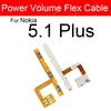 Power Buttons Flex Cable For Nokia 1 2 2.1 3 3.1 3.2 4.2 5 5.1 X2 X3 X5 XL Plus Volume Flex Cable Side Keys Replacement Parts