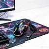 Подставка для игровой мыши, мыши для ноутбука, проводной мыши. Оснащен 7-цветной автоматически переключаемой подсветкой (эффект дыхания), Разрешение 1200 DPI, 3