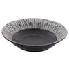 EAST Table Shallow Bowl 16.5cm Oil Droplet Black Made In Japan Microwave Safe Dishwasher Safe Japanese Tableware Bowl Kt-015