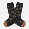 Thursday Island Flower Motif Socks_T256MSC135W