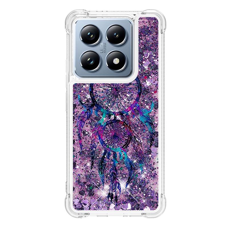 14T Pro Чехол для Fundas Xiaomi 14T Pro Чехол Bling Glitter Dynamic Liquid Чехол для Xiomi Xiaomi14T 14TPro Чехлы для телефонов Fundas