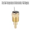 Universal Pack(1)Radiator Engine Cooling Fan Temperature Sensor Switch 3/8" NPT