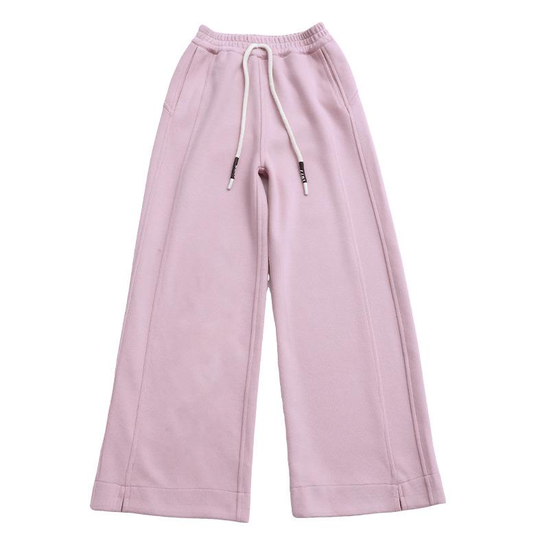 Girls' Winter Fleece-Lined Pants 2025: Versatile, Casual Outing Wear for Medium and Large Children