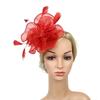 Wedding Ladies Headpiece Hair Clip Women Fascinator Wedding Accessories Feather Headdress Headband Princess