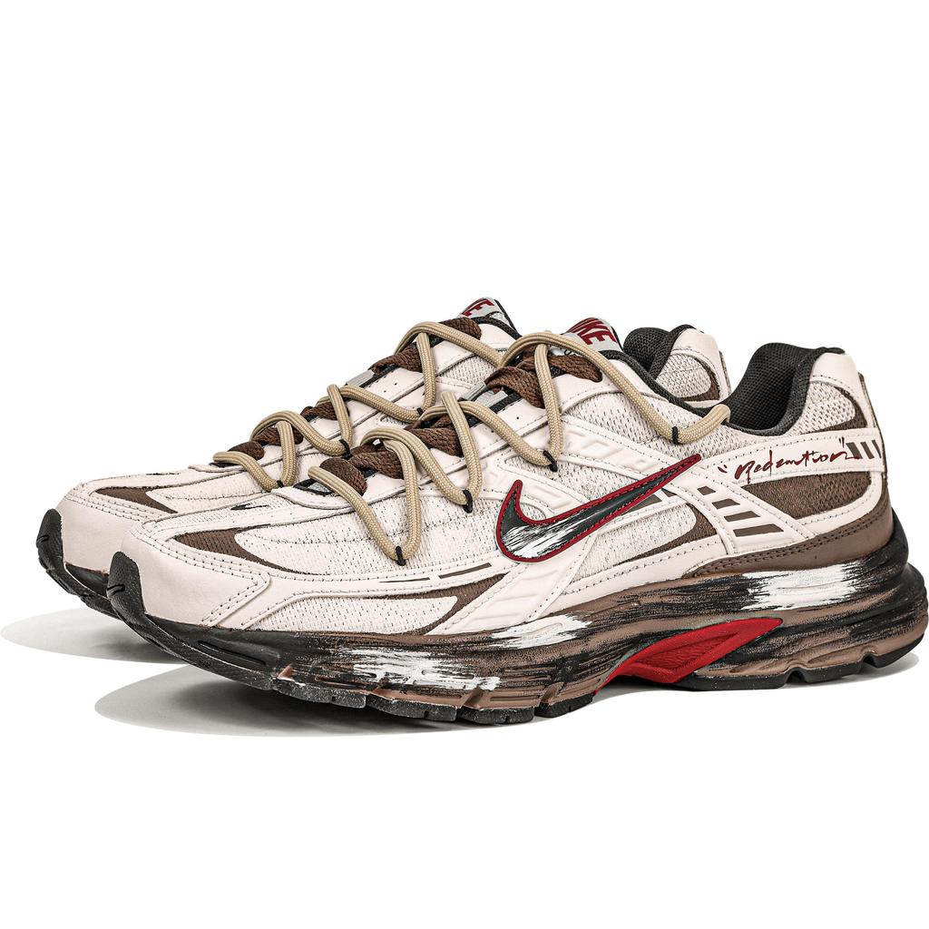 Nike Initiator Abrasion Resistant Breathable Low top Casual City Commuting Running Shoes Men's Brown 394055-001(Team204-)