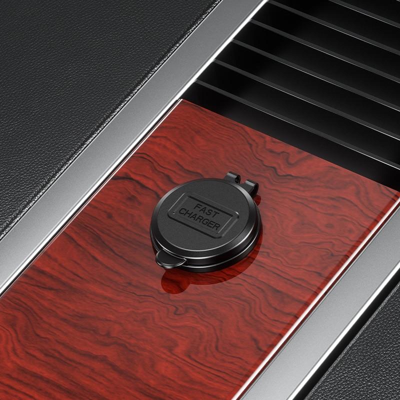 Розетка USB C, 12 В, двойной PD, 45 Вт, USB-C и QC3.0, USB-порт, автомобильное зарядное устройство с переключателем для автомобиля, лодки, морского грузовика, мотоцикла