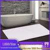 Luxury Star Hotel Cotton Floor Mat - Thick, Non-slip, Machine Washable Bathroom Rug