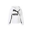 Classics Logo Print Hoodie Women Tops White 599197-02
