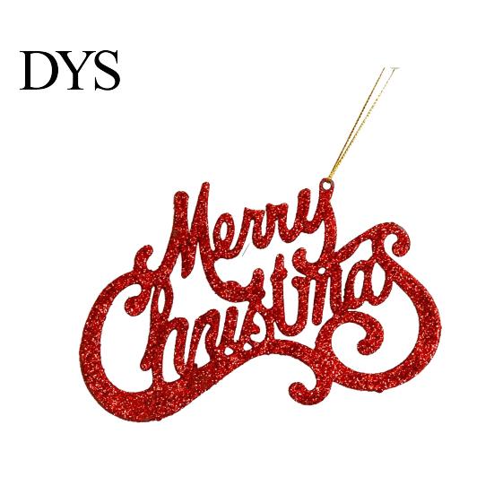 Подвесные украшения на окно, Вывеска с надписью Merry Christmas для елки, Блестящие пластиковые знаки-украшения, Сверкающие буквы-подвески, Праздничная зимняя вечеринка