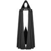 Mens Gothic Medieval Cloak Renaissance Knight Warrior Removable Long Cape With Hood Cosplay Costume Plus Size