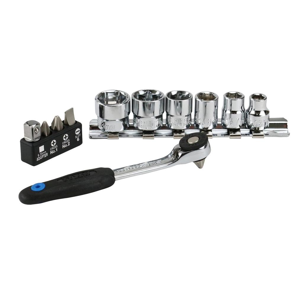 SK11 Slim Ratchet Driver Set for Working In Tight Spaces (SRD-226)