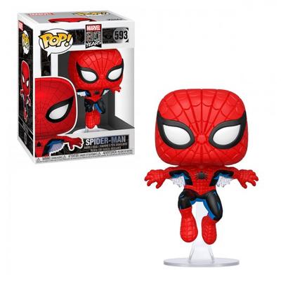 Funko Поп! Marvel 80th — Первое появление Человека-паука, виниловая фигурка