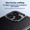 Чехол для iPhone 15 Pro Max, совместимый с MagSafe, текстура углеродного волокна, покрытие из кожи, защитный чехол из ПК+силикона