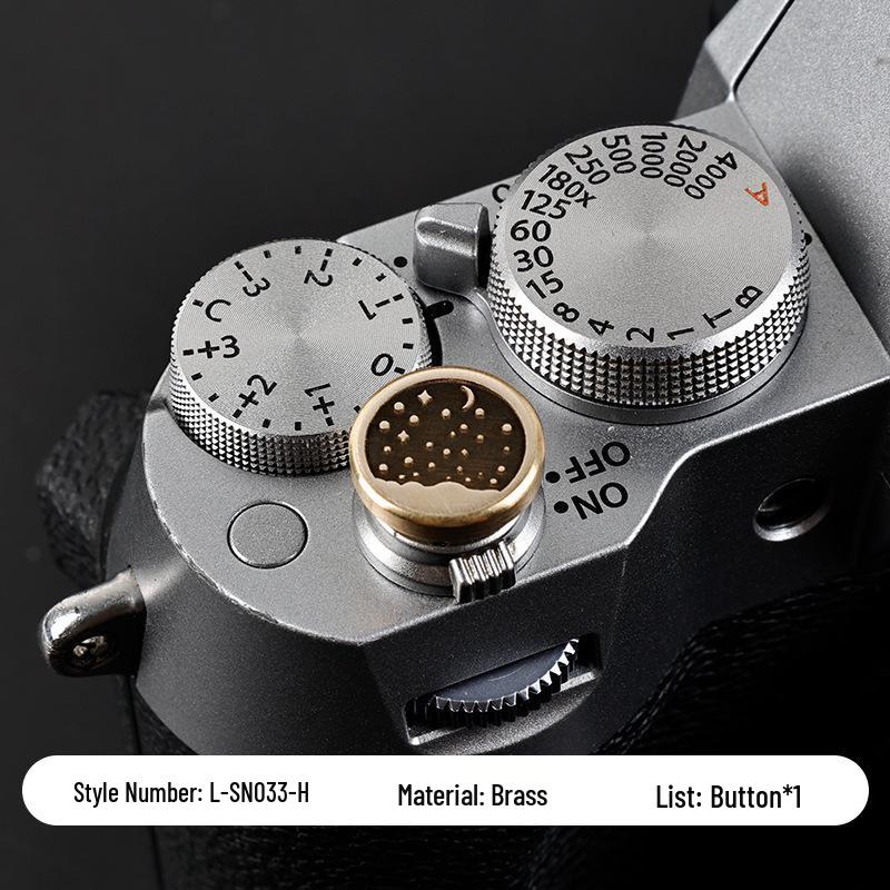 Колпачки для кнопки спуска затвора, совместимые с Fujifilm XT и Nikon ZF