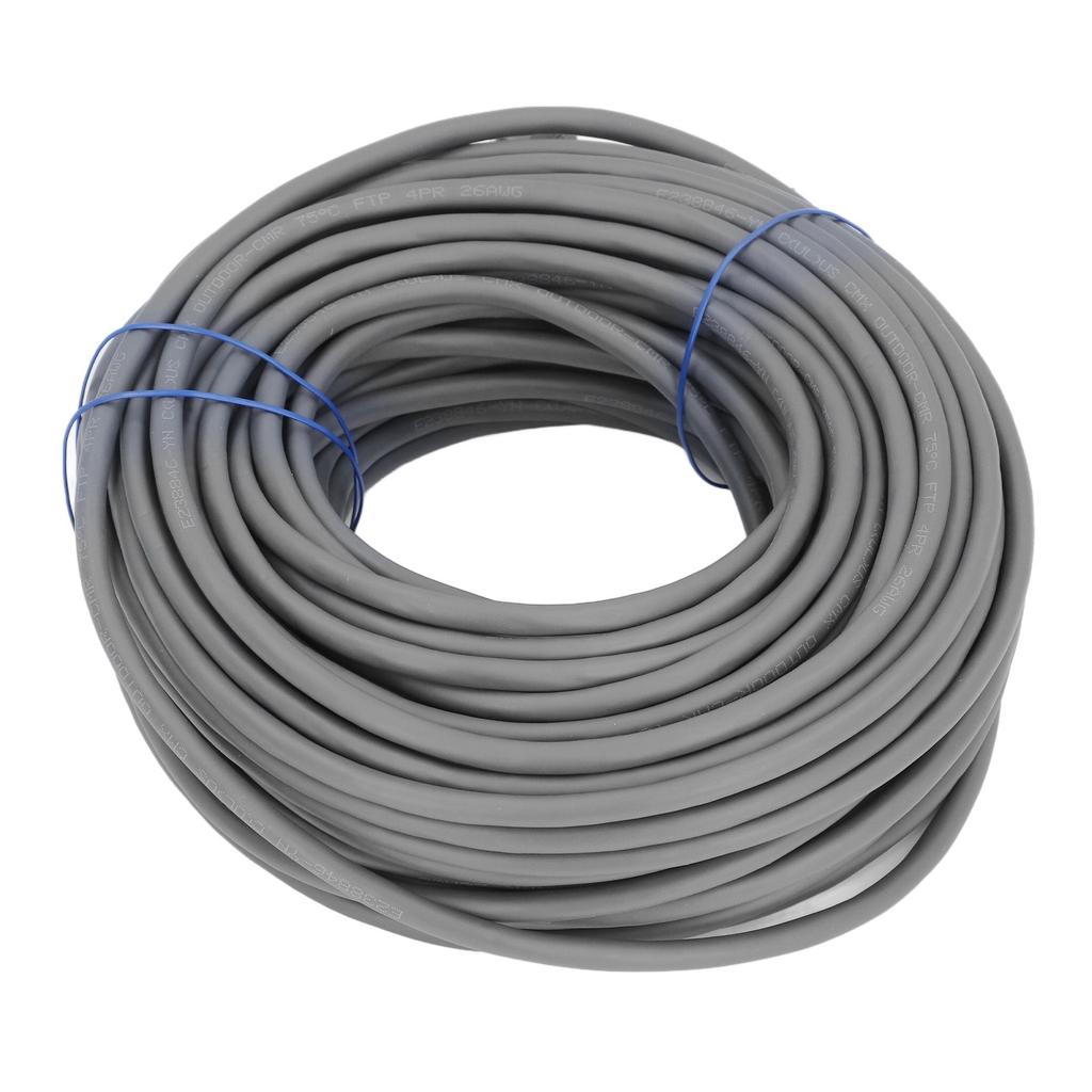 Прямоугольный спутниковый кабель Водонепроницаемый Высокоскоростной 150 футов Спутниковый удлинитель для