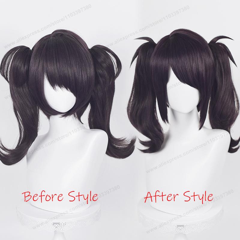 Ame-chan Cosplay Wig 45cm Short Women Hair Anime Angel-chan Rain Cosplay Wig Halloween Heat Resistant Synthetic Wigs