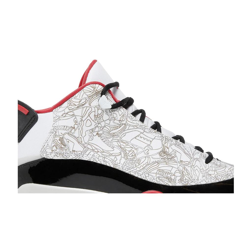 Air Jordan Dub Zero 'Varsity Red' 2022 (унисекс) Белый / Настоящий Красный / Черный / Нейтрально-Серый Винтажные Баскетбольные Кроссовки 311046 160