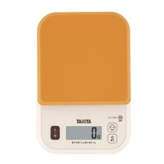 Tanita Digital Cooking Scale, Orange, KJ-110S